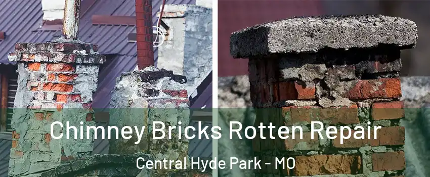 Chimney Bricks Rotten Repair Central Hyde Park - MO