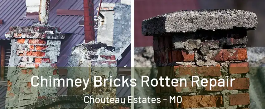 Chimney Bricks Rotten Repair Chouteau Estates - MO