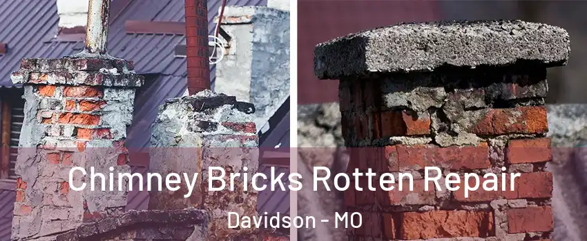 Chimney Bricks Rotten Repair Davidson - MO