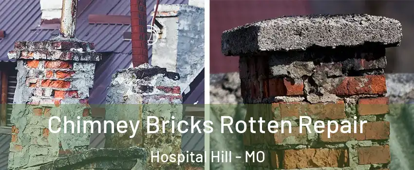Chimney Bricks Rotten Repair Hospital Hill - MO