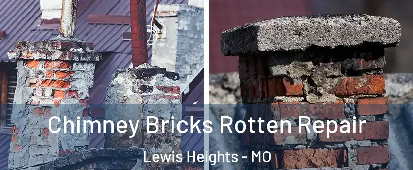 Chimney Bricks Rotten Repair Lewis Heights - MO