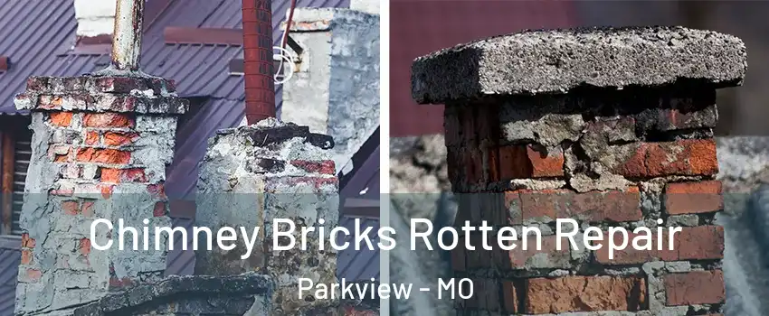 Chimney Bricks Rotten Repair Parkview - MO