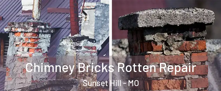 Chimney Bricks Rotten Repair Sunset Hill - MO