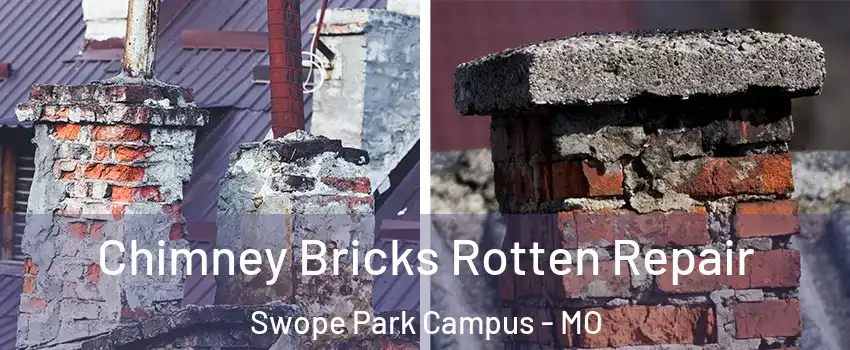 Chimney Bricks Rotten Repair Swope Park Campus - MO