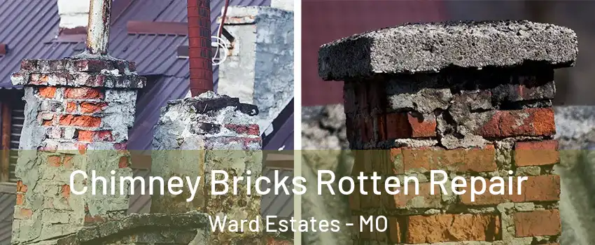 Chimney Bricks Rotten Repair Ward Estates - MO