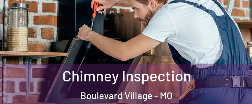 Chimney Inspection Boulevard Village - MO