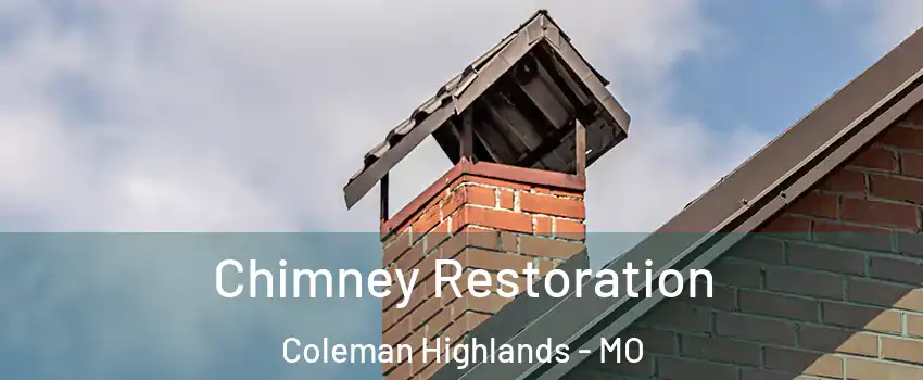 Chimney Restoration Coleman Highlands - MO