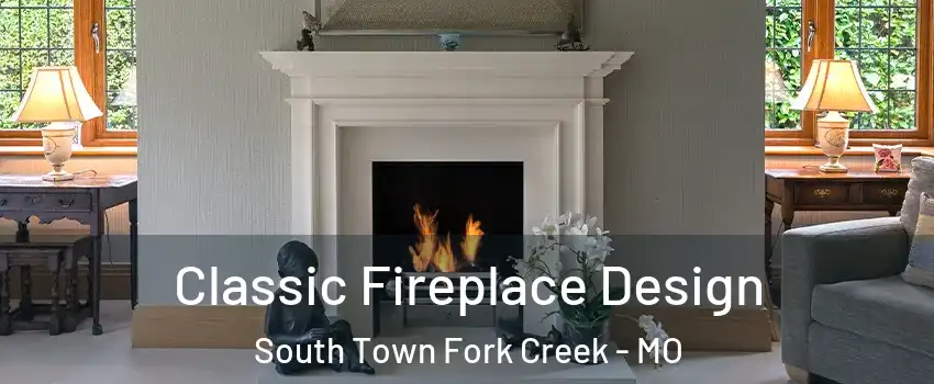 Classic Fireplace Design South Town Fork Creek - MO