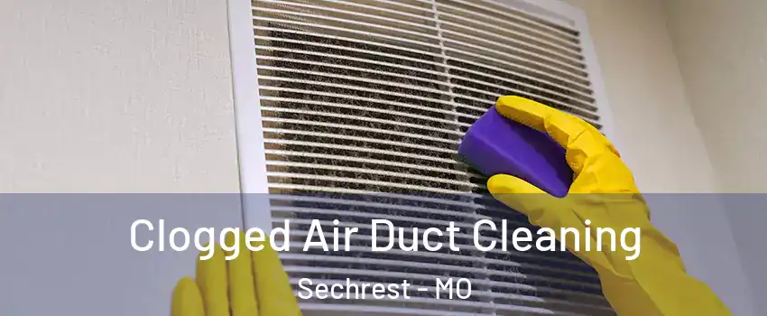 Clogged Air Duct Cleaning Sechrest - MO