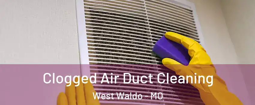 Clogged Air Duct Cleaning West Waldo - MO