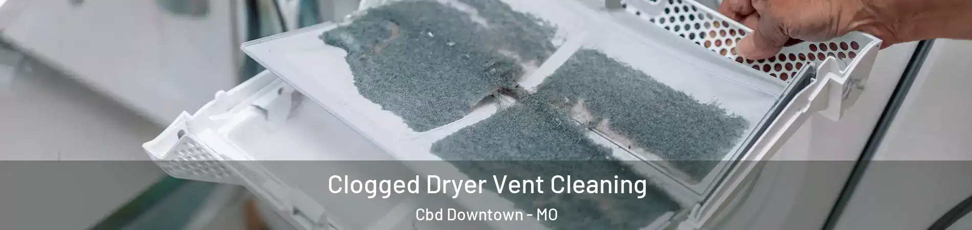 Clogged Dryer Vent Cleaning Cbd Downtown - MO