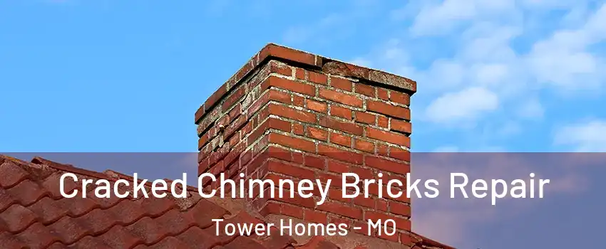 Cracked Chimney Bricks Repair Tower Homes - MO