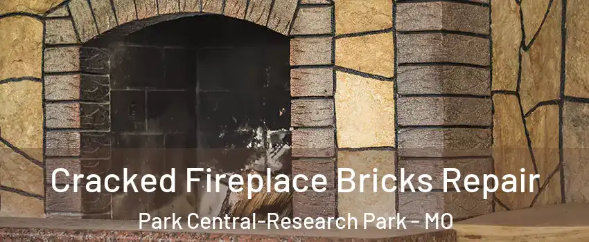 Cracked Fireplace Bricks Repair Park Central-Research Park - MO