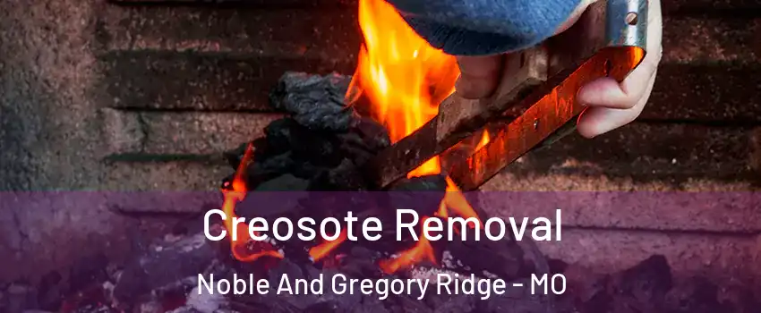 Creosote Removal Noble And Gregory Ridge - MO