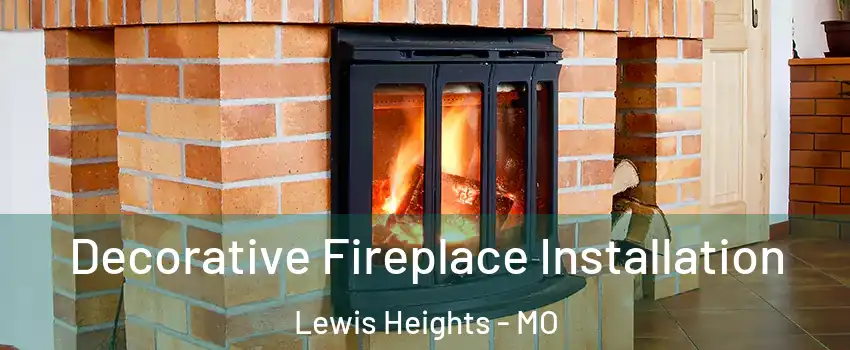 Decorative Fireplace Installation Lewis Heights - MO