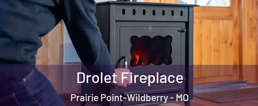 Drolet Fireplace Prairie Point-Wildberry - MO