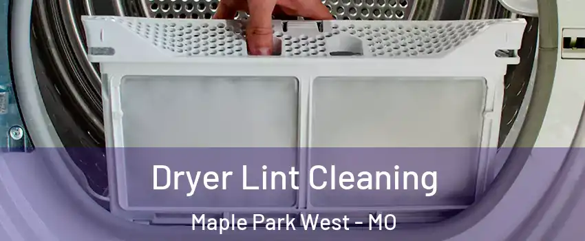 Dryer Lint Cleaning Maple Park West - MO