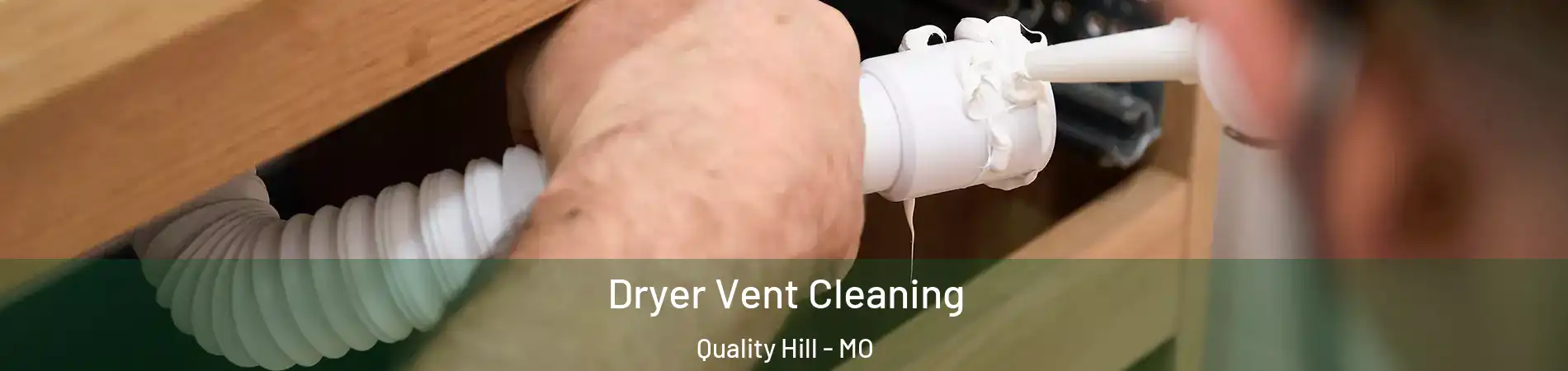 Dryer Vent Cleaning Quality Hill - MO
