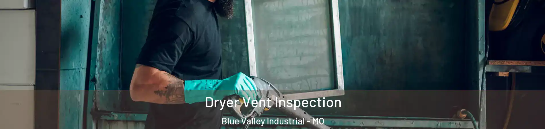 Dryer Vent Inspection Blue Valley Industrial - MO