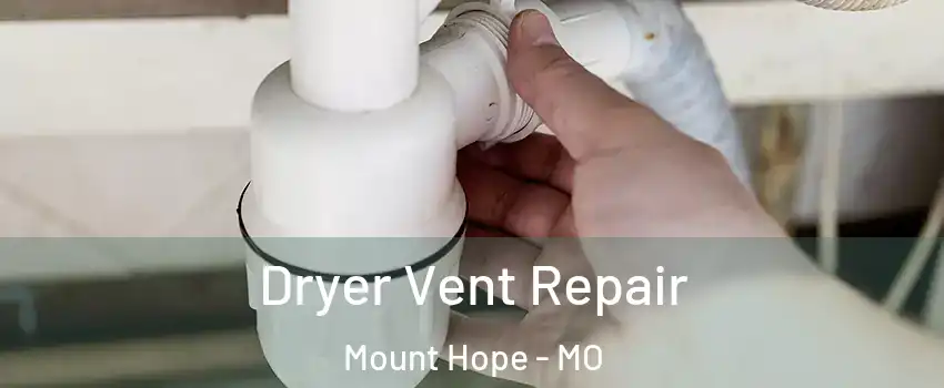 Dryer Vent Repair Mount Hope - MO