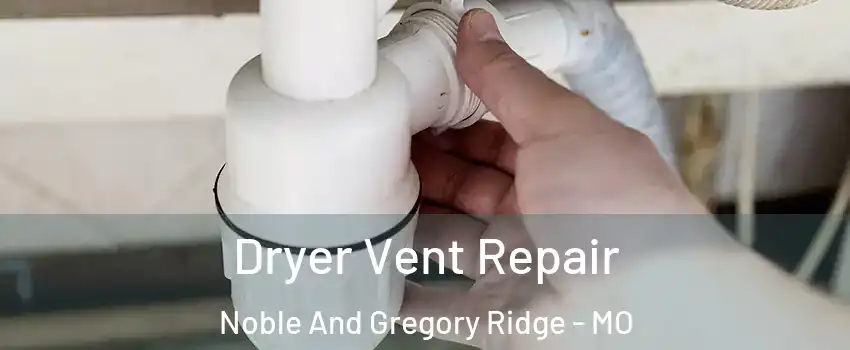 Dryer Vent Repair Noble And Gregory Ridge - MO
