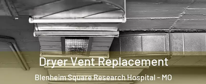 Dryer Vent Replacement Blenheim Square Research Hospital - MO