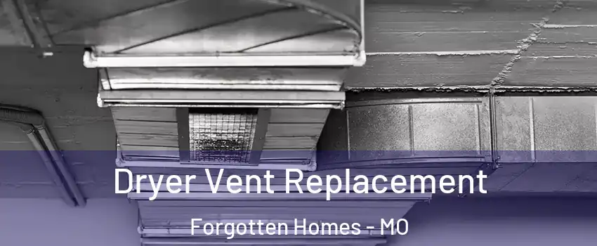 Dryer Vent Replacement Forgotten Homes - MO