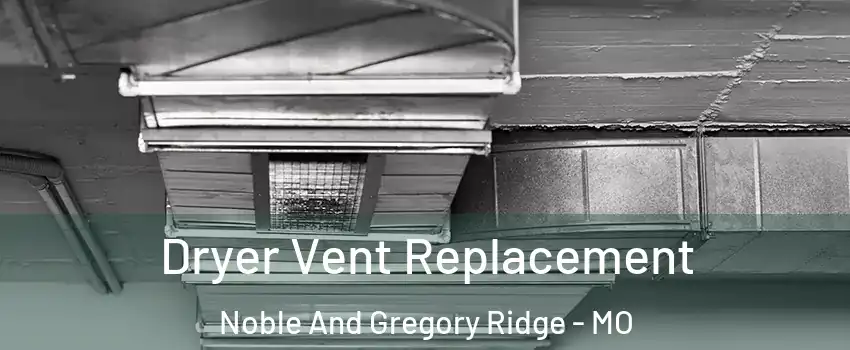 Dryer Vent Replacement Noble And Gregory Ridge - MO
