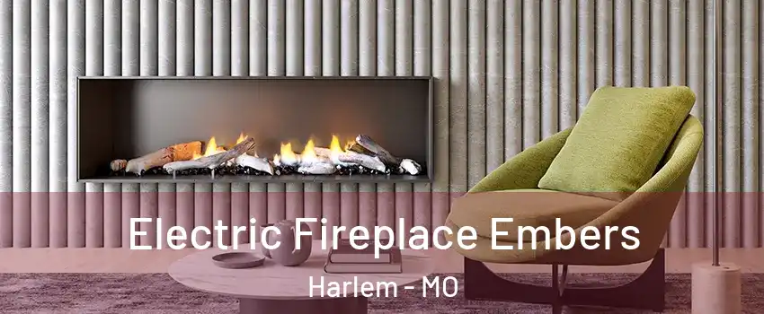 Electric Fireplace Embers Harlem - MO