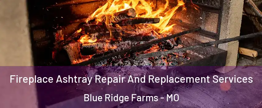 Fireplace Ashtray Repair And Replacement Services Blue Ridge Farms - MO