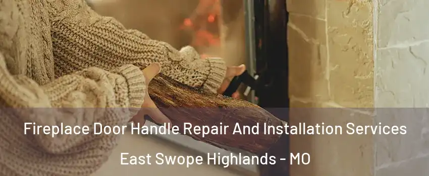 Fireplace Door Handle Repair And Installation Services East Swope Highlands - MO