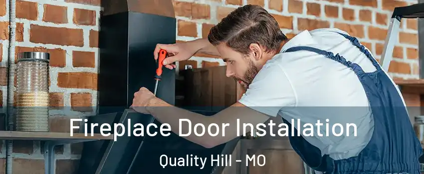 Fireplace Door Installation Quality Hill - MO