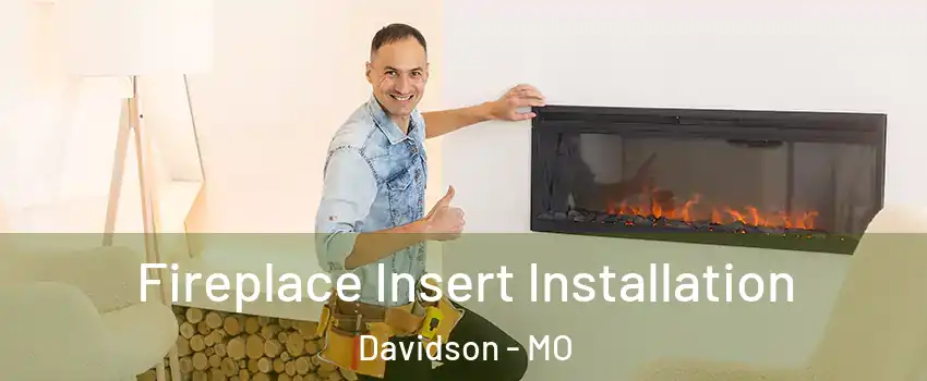 Fireplace Insert Installation Davidson - MO