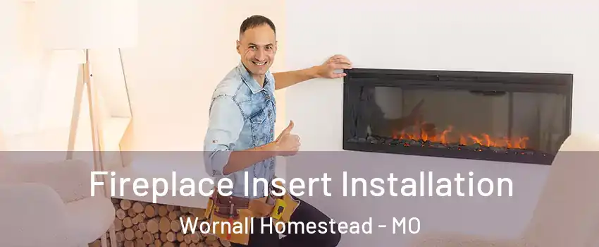 Fireplace Insert Installation Wornall Homestead - MO