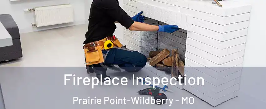 Fireplace Inspection Prairie Point-Wildberry - MO
