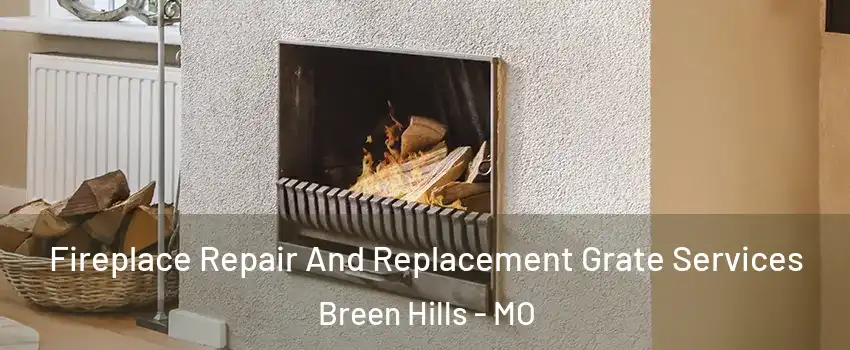 Fireplace Repair And Replacement Grate Services Breen Hills - MO