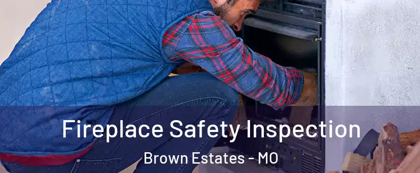 Fireplace Safety Inspection Brown Estates - MO