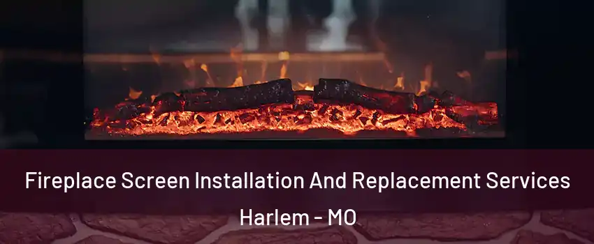 Fireplace Screen Installation And Replacement Services Harlem - MO
