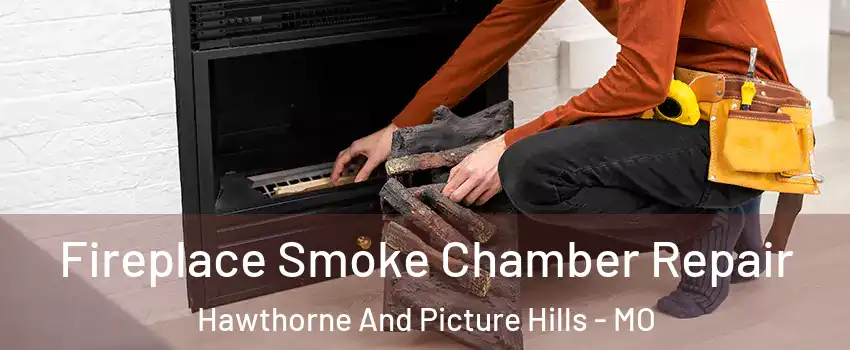 Fireplace Smoke Chamber Repair Hawthorne And Picture Hills - MO