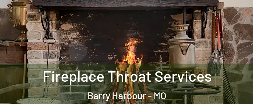 Fireplace Throat Services Barry Harbour - MO