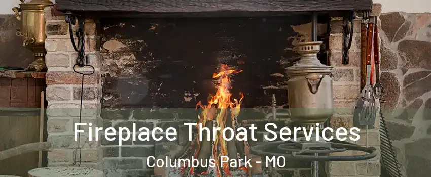 Fireplace Throat Services Columbus Park - MO