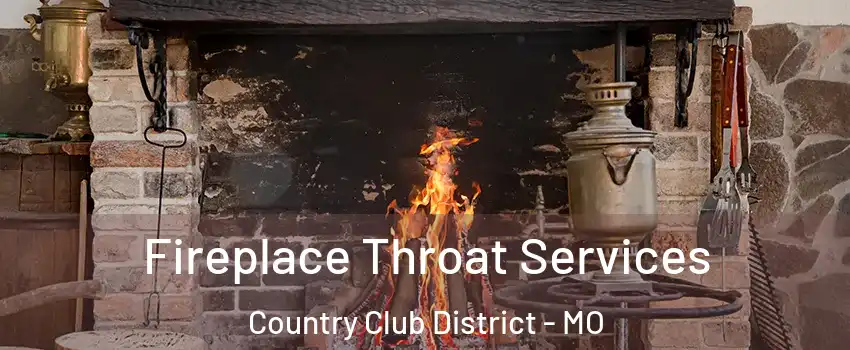 Fireplace Throat Services Country Club District - MO