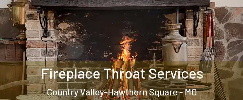 Fireplace Throat Services Country Valley-Hawthorn Square - MO