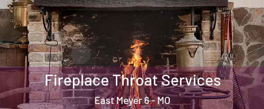 Fireplace Throat Services East Meyer 6 - MO