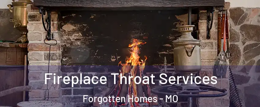 Fireplace Throat Services Forgotten Homes - MO