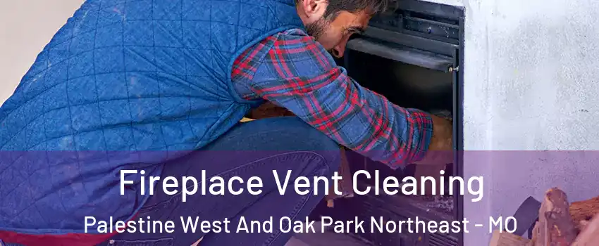 Fireplace Vent Cleaning Palestine West And Oak Park Northeast - MO