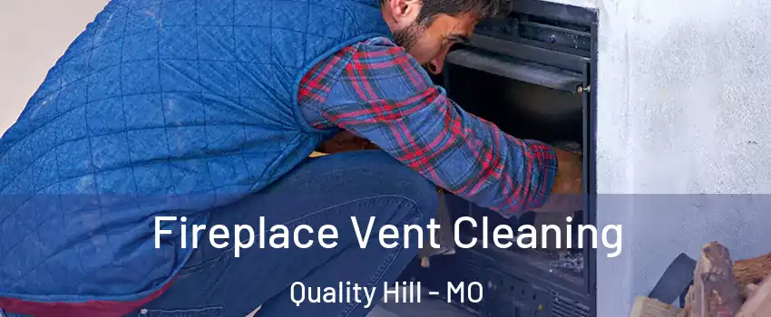 Fireplace Vent Cleaning Quality Hill - MO