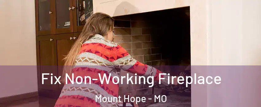 Fix Non-Working Fireplace Mount Hope - MO
