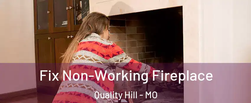 Fix Non-Working Fireplace Quality Hill - MO
