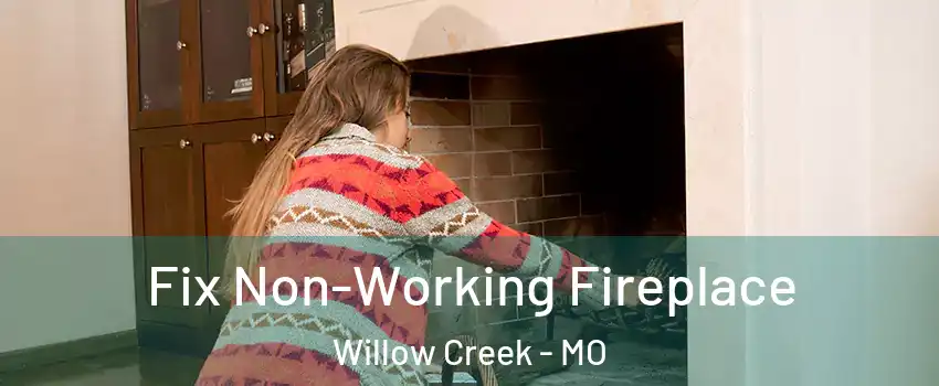 Fix Non-Working Fireplace Willow Creek - MO